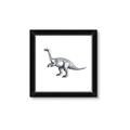 Picture of Gray Dino I  _GroupedProduct_Square_Mini_ _GroupedProduct_Square_Framed_Matted_