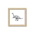 Picture of Gray Dino I  _GroupedProduct_Square_Mini_ _GroupedProduct_Square_Framed_Matted_
