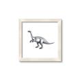 Picture of Gray Dino I  _GroupedProduct_Square_Mini_ _GroupedProduct_Square_Framed_Matted_