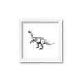Picture of Gray Dino I  _GroupedProduct_Square_Mini_ _GroupedProduct_Square_Framed_Matted_