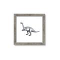 Picture of Gray Dino I  _GroupedProduct_Square_Mini_ _GroupedProduct_Square_Framed_Matted_