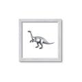 Picture of Gray Dino I  _GroupedProduct_Square_Mini_ _GroupedProduct_Square_Framed_Matted_