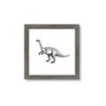 Picture of Gray Dino I  _GroupedProduct_Square_Mini_ _GroupedProduct_Square_Framed_Matted_