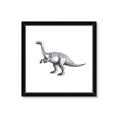 Picture of Gray Dino I  _GroupedProduct_Square_Mini_ _GroupedProduct_Square_Framed_Matted_