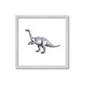 Picture of Gray Dino I  _GroupedProduct_Square_Mini_ _GroupedProduct_Square_Framed_Matted_