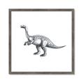 Picture of Gray Dino I  _GroupedProduct_Square_Mini_ _GroupedProduct_Square_Framed_Matted_