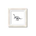 Picture of Gray Dino I  _GroupedProduct_Square_Mini_ _GroupedProduct_Square_Framed_Matted_