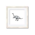 Picture of Gray Dino I  _GroupedProduct_Square_Mini_ _GroupedProduct_Square_Framed_Matted_