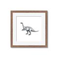 Picture of Gray Dino I  _GroupedProduct_Square_Mini_ _GroupedProduct_Square_Framed_Matted_