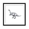 Picture of Gray Dino I  _GroupedProduct_Square_Mini_ _GroupedProduct_Square_Framed_Matted_