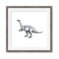 Picture of Gray Dino I  _GroupedProduct_Square_Mini_ _GroupedProduct_Square_Framed_Matted_