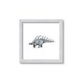Picture of Gray Dino II _GroupedProduct_Square_Mini_ _GroupedProduct_Square_Framed_Matted_