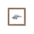 Picture of Gray Dino II _GroupedProduct_Square_Mini_ _GroupedProduct_Square_Framed_Matted_