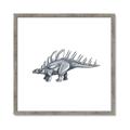 Picture of Gray Dino II _GroupedProduct_Square_Mini_ _GroupedProduct_Square_Framed_Matted_