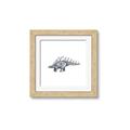 Picture of Gray Dino II _GroupedProduct_Square_Mini_ _GroupedProduct_Square_Framed_Matted_