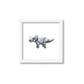 Picture of Gray Dino III _GroupedProduct_Square_Mini_ _GroupedProduct_Square_Framed_Matted_