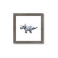 Picture of Gray Dino III _GroupedProduct_Square_Mini_ _GroupedProduct_Square_Framed_Matted_