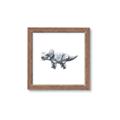 Picture of Gray Dino III _GroupedProduct_Square_Mini_ _GroupedProduct_Square_Framed_Matted_