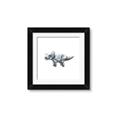 Picture of Gray Dino III _GroupedProduct_Square_Mini_ _GroupedProduct_Square_Framed_Matted_