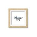 Picture of Gray Dino III _GroupedProduct_Square_Mini_ _GroupedProduct_Square_Framed_Matted_