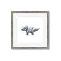 Picture of Gray Dino III _GroupedProduct_Square_Mini_ _GroupedProduct_Square_Framed_Matted_
