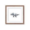 Picture of Gray Dino III _GroupedProduct_Square_Mini_ _GroupedProduct_Square_Framed_Matted_