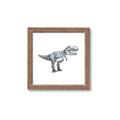 Picture of Gray Dino IV _GroupedProduct_Square_Mini_ _GroupedProduct_Square_Framed_Matted_