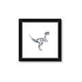 Picture of Gray Dino VI _GroupedProduct_Square_Mini_ _GroupedProduct_Square_Framed_Matted_
