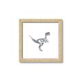Picture of Gray Dino VI _GroupedProduct_Square_Mini_ _GroupedProduct_Square_Framed_Matted_