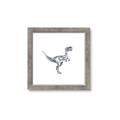 Picture of Gray Dino VI _GroupedProduct_Square_Mini_ _GroupedProduct_Square_Framed_Matted_