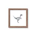 Picture of Gray Dino VI _GroupedProduct_Square_Mini_ _GroupedProduct_Square_Framed_Matted_