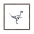 Picture of Gray Dino VI _GroupedProduct_Square_Mini_ _GroupedProduct_Square_Framed_Matted_
