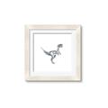 Picture of Gray Dino VI _GroupedProduct_Square_Mini_ _GroupedProduct_Square_Framed_Matted_