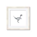 Picture of Gray Dino VI _GroupedProduct_Square_Mini_ _GroupedProduct_Square_Framed_Matted_