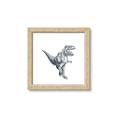 Picture of Gray Dino VII _GroupedProduct_Square_Mini_ _GroupedProduct_Square_Framed_Matted_