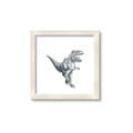 Picture of Gray Dino VII _GroupedProduct_Square_Mini_ _GroupedProduct_Square_Framed_Matted_