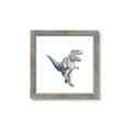 Picture of Gray Dino VII _GroupedProduct_Square_Mini_ _GroupedProduct_Square_Framed_Matted_