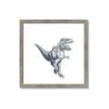 Picture of Gray Dino VII _GroupedProduct_Square_Mini_ _GroupedProduct_Square_Framed_Matted_