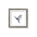 Picture of Gray Dino VII _GroupedProduct_Square_Mini_ _GroupedProduct_Square_Framed_Matted_