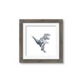 Picture of Gray Dino VII _GroupedProduct_Square_Mini_ _GroupedProduct_Square_Framed_Matted_