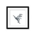 Picture of Gray Dino VII _GroupedProduct_Square_Mini_ _GroupedProduct_Square_Framed_Matted_