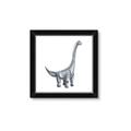 Picture of Gray Dino VIII _GroupedProduct_Square_Mini_ _GroupedProduct_Square_Framed_Matted_