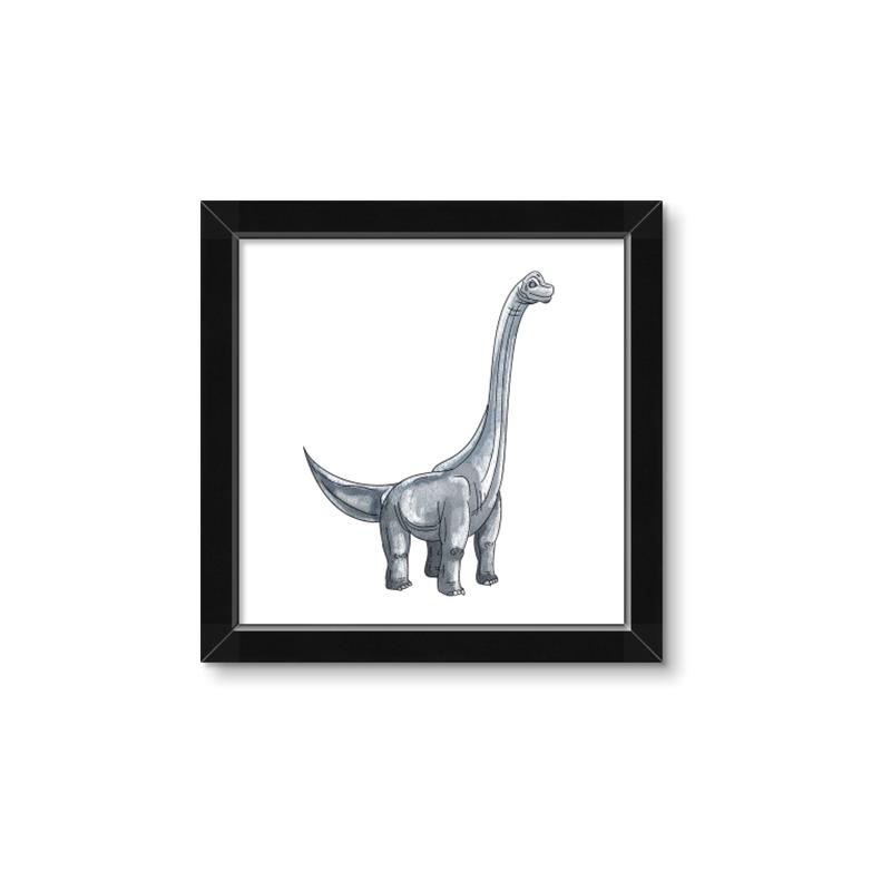 Picture of Gray Dino VIII _GroupedProduct_Square_Mini_ _GroupedProduct_Square_Framed_Matted_
