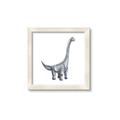 Picture of Gray Dino VIII _GroupedProduct_Square_Mini_ _GroupedProduct_Square_Framed_Matted_