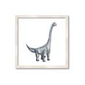 Picture of Gray Dino VIII _GroupedProduct_Square_Mini_ _GroupedProduct_Square_Framed_Matted_