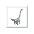 Picture of Gray Dino VIII _GroupedProduct_Square_Mini_ _GroupedProduct_Square_Framed_Matted_