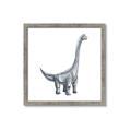 Picture of Gray Dino VIII _GroupedProduct_Square_Mini_ _GroupedProduct_Square_Framed_Matted_