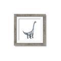 Picture of Gray Dino VIII _GroupedProduct_Square_Mini_ _GroupedProduct_Square_Framed_Matted_