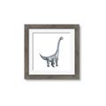 Picture of Gray Dino VIII _GroupedProduct_Square_Mini_ _GroupedProduct_Square_Framed_Matted_
