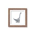 Picture of Gray Dino VIII _GroupedProduct_Square_Mini_ _GroupedProduct_Square_Framed_Matted_